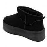 SHOES Agathe dame bamsestøvler 8906 Restudsalg Black
