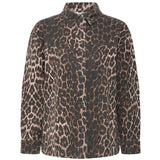 b.young B.YOUNG DAME SKJORTE BYKENNA Shirt Denim Leopard Mix