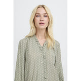 b.young B.YOUNG Dame Skjorte BYILAVIA Shirt VETIVER FLOWER