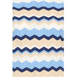 b.young B.YOUNG Dame Strik BYMMORLA Knit DELLA ROBBIA BLUE ZIG ZAG