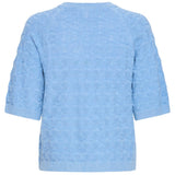 b.young B.YOUNG Dame Strik BYMMORLA Knit Della Robbia Blue Melange