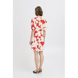 b.young B.YOUNG dame kjole BYIBINE Dress Flame Flower Mix