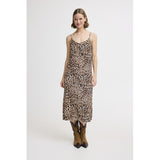 b.young B.YOUNG dame kjole BYMMJOELLA Restudsalg Birch LEOPARD