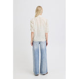 b.young B.YOUNG dame skjorte BYIDIDA Skirt WHITE PINK ROSES