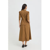 b.young B.YOUNG dame skjorte BYISSALI Shirt Sepia