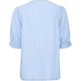 b.young B.YOUNG dame skjorte BYKOSMO Restudsalg Light Blue Denim