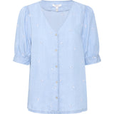 b.young B.YOUNG dame skjorte BYKOSMO Restudsalg Light Blue Denim