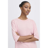 b.young B.YOUNG dame t-shirt BYMMORLA T-shirt Parfait Pink MELANGE