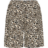 b.young B.Young dame shorts BYFALAKKA Shorts Rainy Day Leopard Mix
