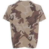 Black Colour BLACK COLOUR dame t-shrt BCZELDA T-shirt Brown Camouflage