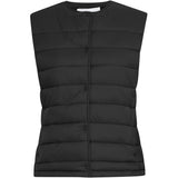 b.young B:YOUNG dame vest BYBERTA Vest Black