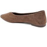 SHOES Belina dame ballerina sko 9873 Shoes Coffee