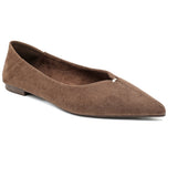 SHOES Belina dame ballerina sko 9873 Shoes Coffee