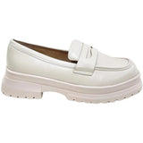 SHOES Åse dame loafers HX17 Restudsalg Beige
