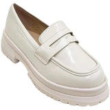 SHOES Åse dame loafers HX17 Restudsalg Beige