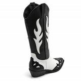 SHOES Abby Dame cowboystøvle 9632A Restudsalg Black