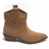 SHOES Vanessa Dame cowboystøvler 9653A Restudsalg Camel