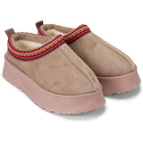 SHOES Eliane dame bamsestøvler 3040 Restudsalg Taupe