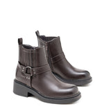 SHOES Finja dame støvler 68352 Restudsalg Brown