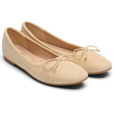SHOES Florence dame ballerina sko DS-1A18 Shoes Beige