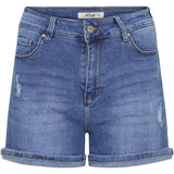 Jewelly Jewelly dame shorts JW729 Restudsalg Denim