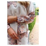 Liberté LIBERTÉ Dame Skjorte Wennise Shirt Creme paisley