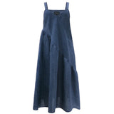 Liberté LIBERTÉ dame kjole ANNIEZETTE Dress Blue Pinstripe
