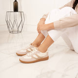 SHOES Laura dame sneakers 7589 Shoes Beige