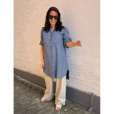 LULULIA Lululia Dame Kjole Lufrida 1665LU Tunica Blue scuro