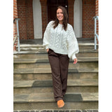 LULULIA Lululia Dame Strik LuThilde 8187 Knit OffwhiteZ9120