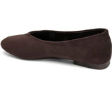 SHOES Luppa dame ballerina sko 9871 Shoes Brown