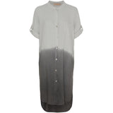 MARTA DU CHATEAU Marta Du Chateau dame kjole MdcJóna Dress LightGrey/DarkGrey