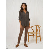MARTA DU CHATEAU Marta du Chateau Dame Bluse MdcPienza 8908 Blouse Moro30
