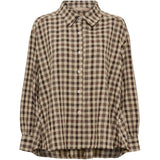 MARTA DU CHATEAU Marta du Chateau Dame Skjorte MdcXanthe 8919 Shirt Brown6