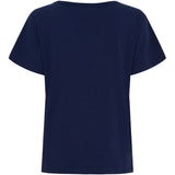 MARTA DU CHATEAU Marta du Chateau Dame T-shirt MT002 T-shirt Navy Blue