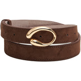 MARTA DU CHATEAU Marta du Chateau dame bælte MdcCabba SA-4202 Belts Coffee