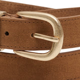MARTA DU CHATEAU Marta du Chateau dame bælte MdcJulis SA-4013 Belts Dark camel