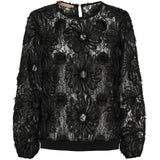 MARTA DU CHATEAU Marta du Chateau dame bluse MdcLykke 7688 Blouse Black