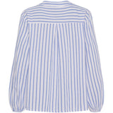 MARTA DU CHATEAU Marta du Chateau dame bluse MdcMaren 7912 Shirt Celeste