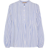 MARTA DU CHATEAU Marta du Chateau dame bluse MdcMaren 7912 Shirt Celeste