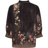 MARTA DU CHATEAU Marta du Chateau dame bluse MdcMelisande 7527 Shirt Nero5295tpg