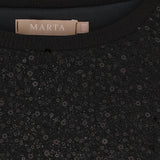 MARTA DU CHATEAU Marta du Chateau dame bluse MdcNynne 7693 Blouse Black/Black