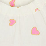 MARTA DU CHATEAU Marta du Chateau dame bluse MdcPutte 7316 Shirt Yellow Heart