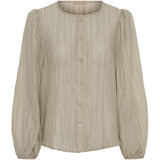 MARTA DU CHATEAU Marta du Chateau dame bluse MdcRoselle 58136PM Shirt Fango
