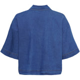 MARTA DU CHATEAU Marta du Chateau dame jakke MdcBelisa SW38872M Jacket Medium Blue