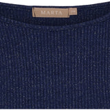 MARTA DU CHATEAU Marta du Chateau dame langærmet t-shirt 38915M LS Tee Navy