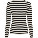 MARTA DU CHATEAU Marta du Chateau dame langærmet t-shirt MdcBegonia 7702 LS Tee Black