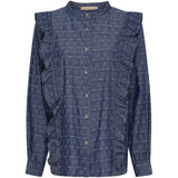 MARTA DU CHATEAU Marta du Chateau dame skjorte MdcLena 6785 Shirt Jeans