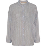 MARTA DU CHATEAU Marta du Chateau dame skjorte MdcLotus 258920 Restudsalg Blue Dots