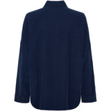 MARTA DU CHATEAU Marta du Chateau dame skjorte MdcMaelys 258037V Shirt BlueProfondo78009